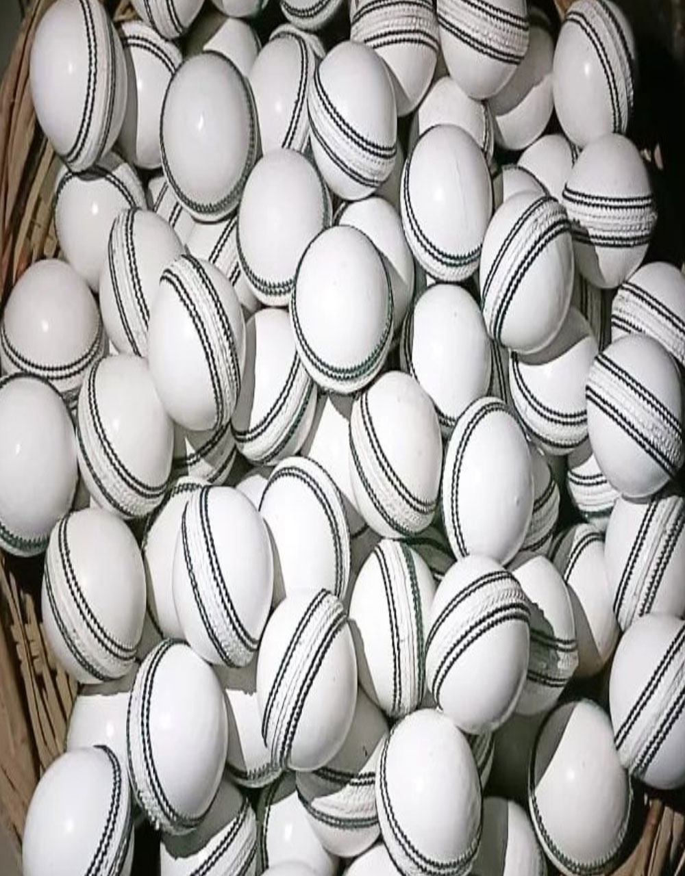 Cricket White Leather Ball