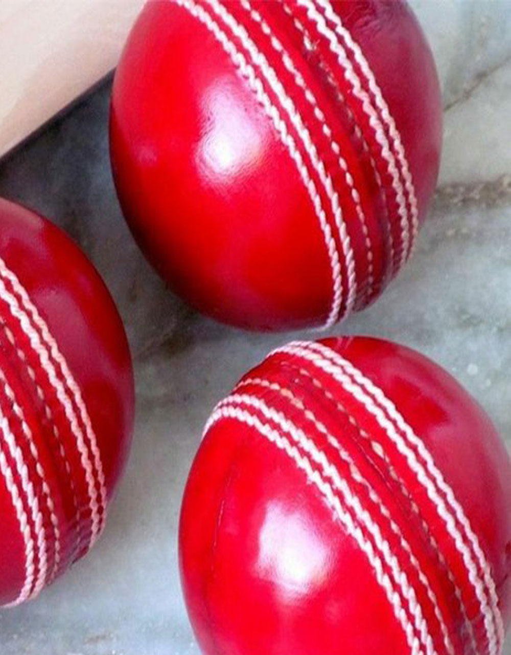 Red Cricket Leather Ball