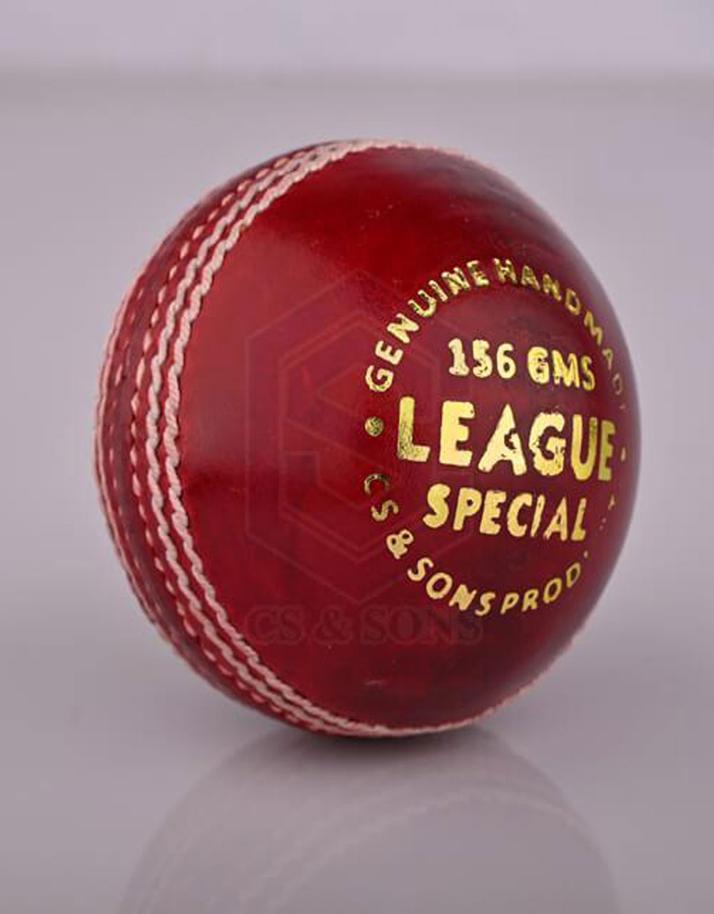 Red Cricket Leather Ball